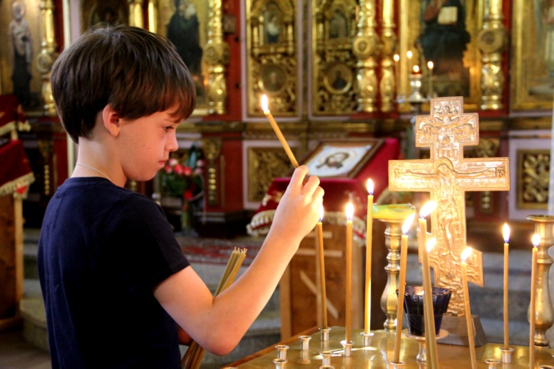 In St. Peter and Paul Apostles Orthodox chuch in Jelenia Gora, Poland