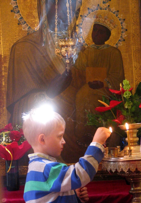 In the St. Peter and Paul Apostles Orthodox church in Jelenia Gora, Poland