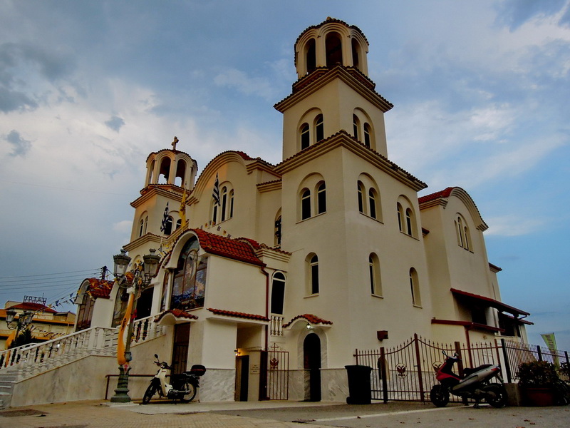 Church in Paralia, Agia Paraskevi