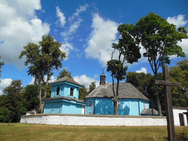 Orthodox church in Szczyty, Poland