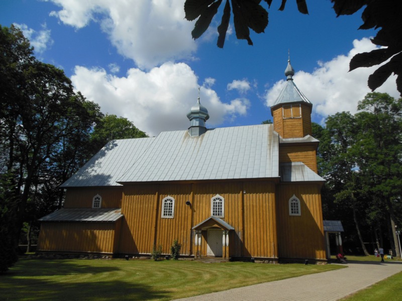 St. John the Theologian Orthodox church in Nowoberezowo, Poland