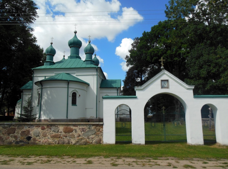 Ascension Orthodox church in Nowoberezowo, Poland