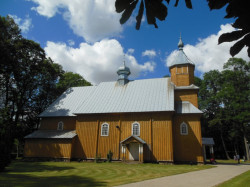 jarek 
St. John the Theologian Orthodox church in Nowoberezowo, Poland 
2013-08-29 18:44:05