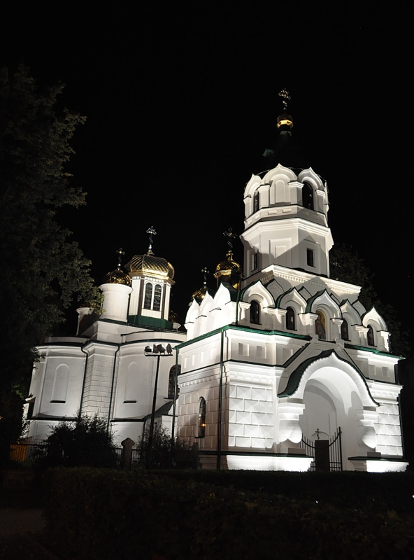 Sokółka nocą 