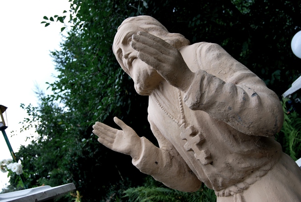 Rzeźba św. Serafina z Sarowa - Monaster w Gródku