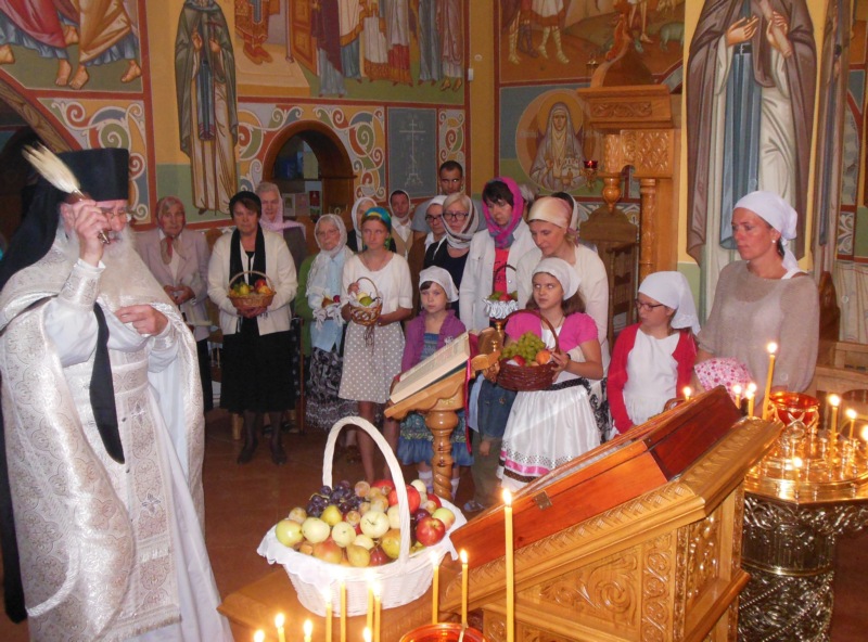 Transfiguration feast in Zwierki convent