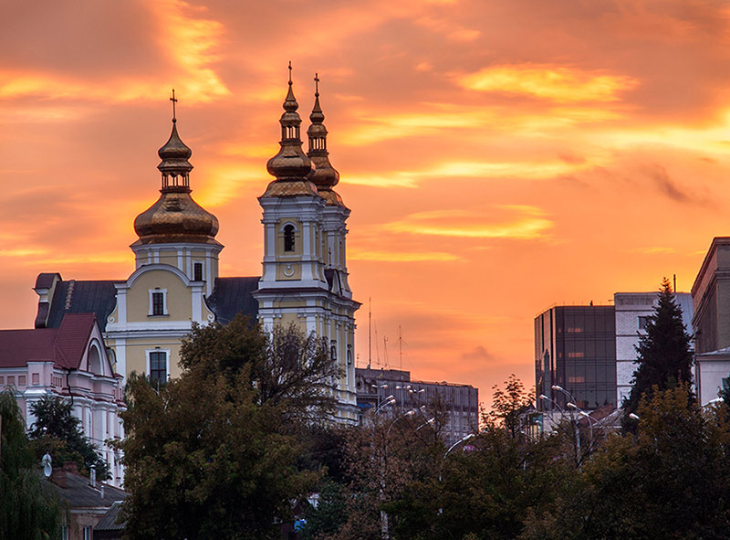 Cathedral of the Transfiguration in Vinnitsia, Ukraine
