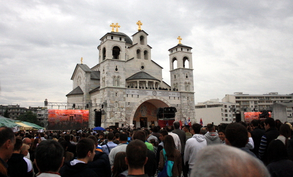 OSVEĆENJE SABORNOG HRAMA VASKRSENJA HRISTOVOG U PODGORICI 07. OKTOBRA 2013