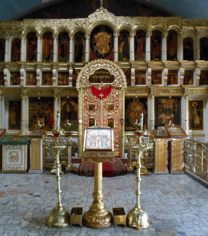 Academic church in Holy Trinity and St. Sergius of Radonezh Lavra 