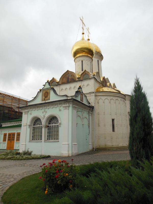 The Holy Trinity church in Lavra. Sergijew Posad
