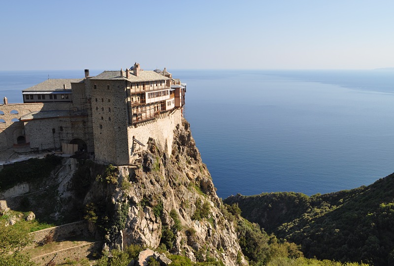Ιερά Μονή ΣΙΜΩΝΟΣ ΠΕΤΡΑΣ - Holy Monastery of SIMON PETRAS - Монастырь Симонопетр (8)
