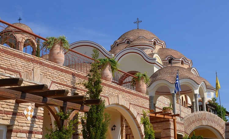 The Monastery of Archangel Michael in Thassos