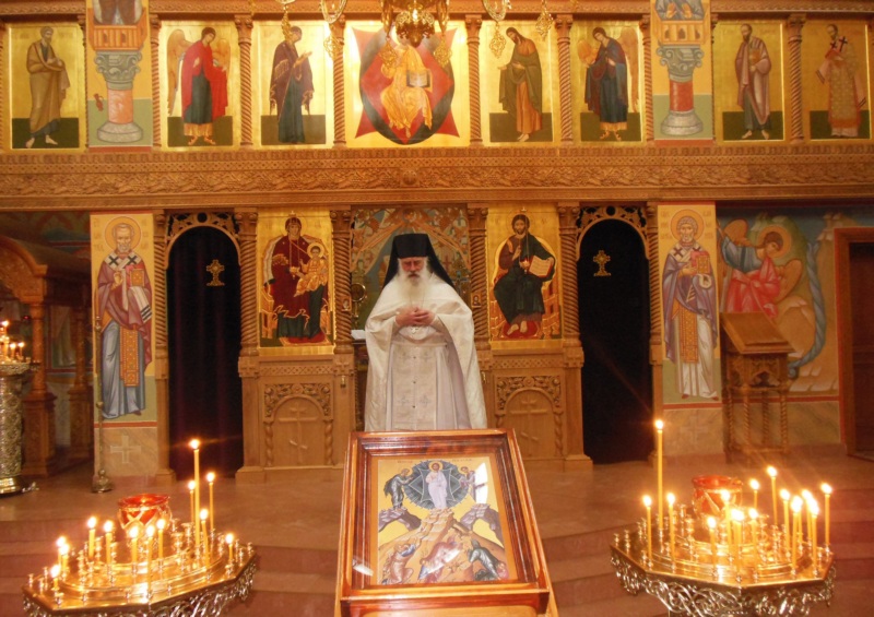 Sermon in St. Gabriel of Zabludow Orthodox church in Zwierki