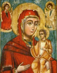 cristiangeorge 
Maica Domnului, icoană provenită din biserica din Toager, Timiș, sec. XVIII. 
2013-12-03 14:59:33
