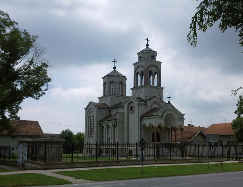 Црква спаљивање мошти Светог Саве у Оџацима,епархија Бачка 
