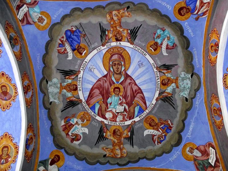Стенописи - Соколски манастир