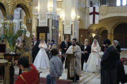 paulos 
Double wedding in Saint Trinity Cathedral in Tbilisi 
2014-02-05 23:11:47