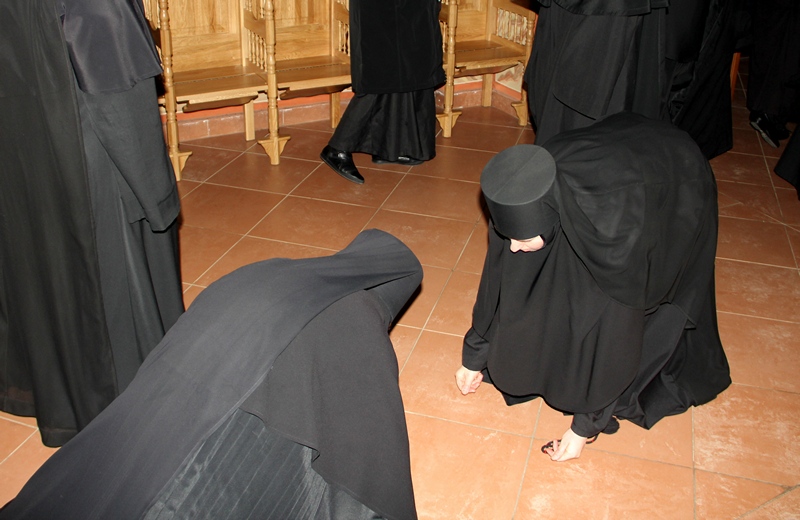 Forgiveness Sunday in Zwierki Convent 2