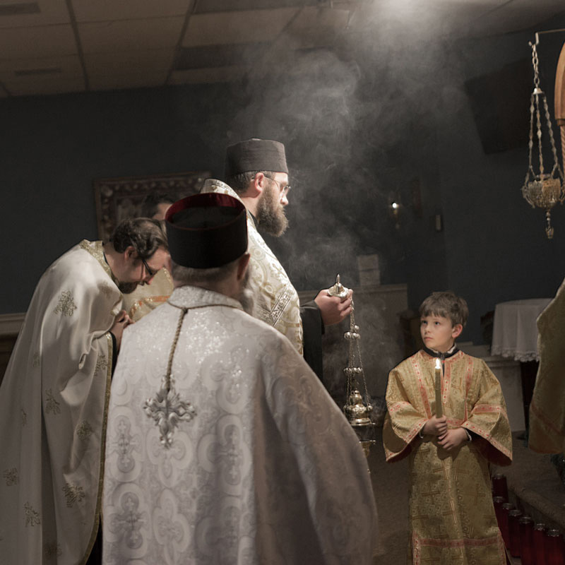 From  Antiochian Orthodox  Church in Kitchener (Са службе у Антиохијској прав.цркви)