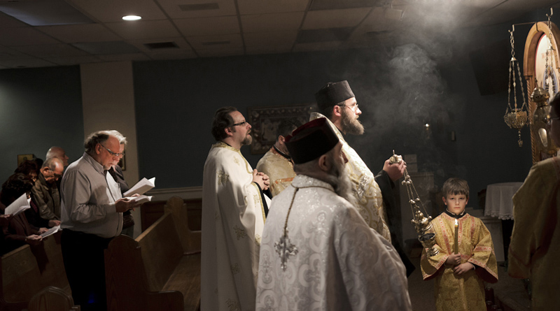 From  Antiochian Orthodox  Church in Kitchener (Са службе у Антиохијској прав.цркви)