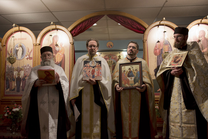 From  Antiochian Orthodox  Church in Kitchener (Са службе у Антиохијској прав.цркви)