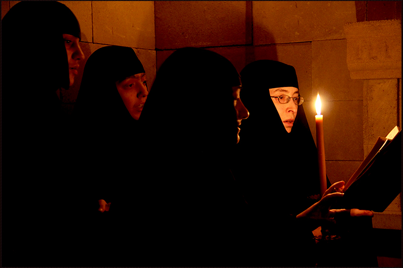 Divine Liturgy in Catacombs