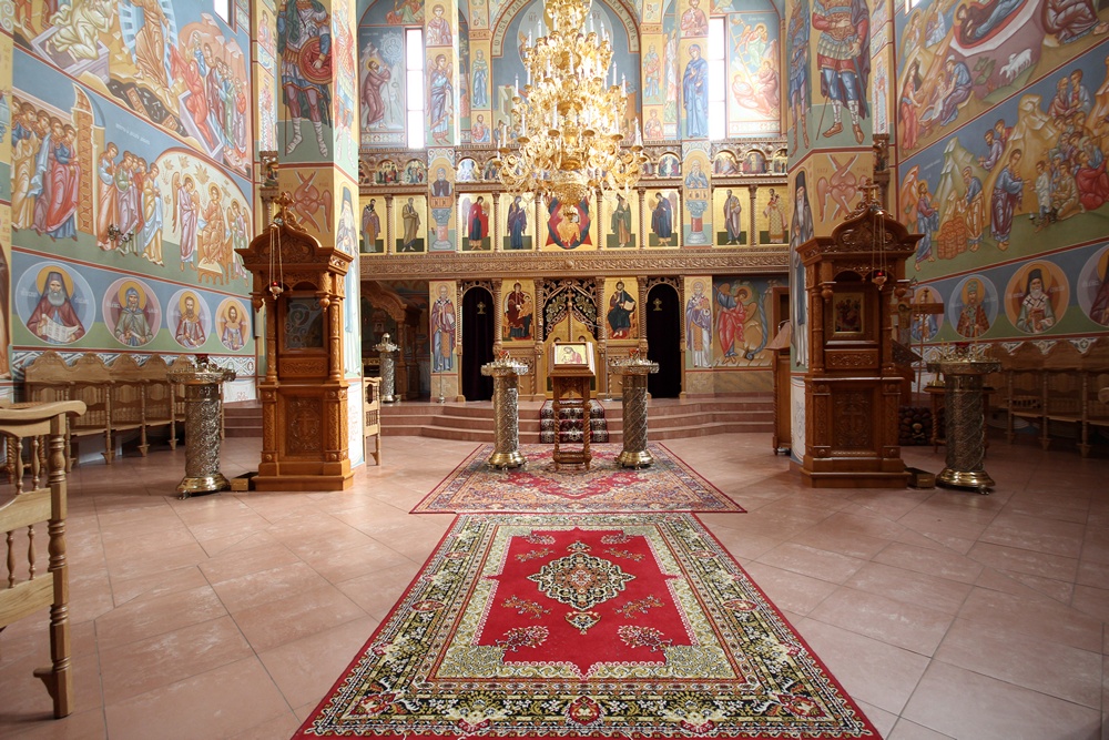 Interior od the St. Child-Martyr Gabriel monastery church in Zwierki Convent 1