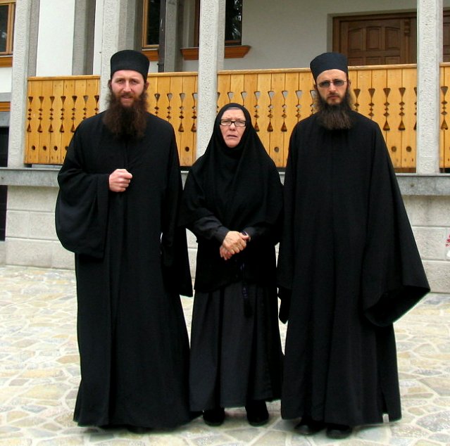 Otac Siluan, mati Jefimija i otac Vasilije