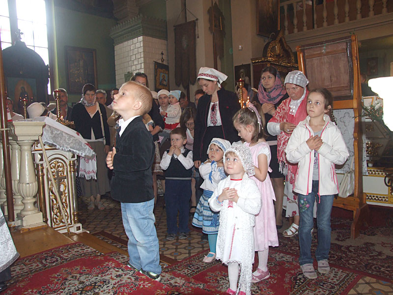 Oczekiwanie na świętą eucharystię 