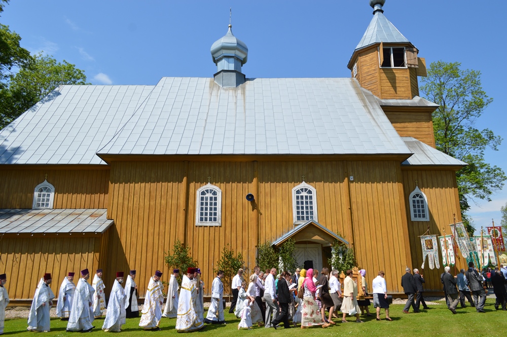 Świąteczna procesja.