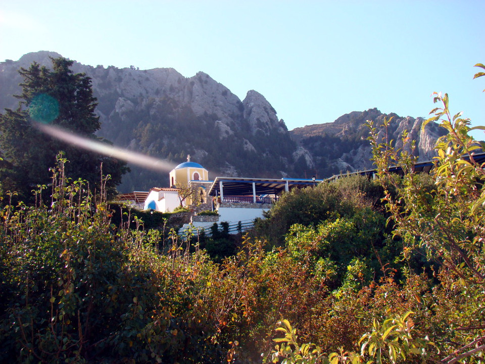 The village of Zia, Kos island, Greece