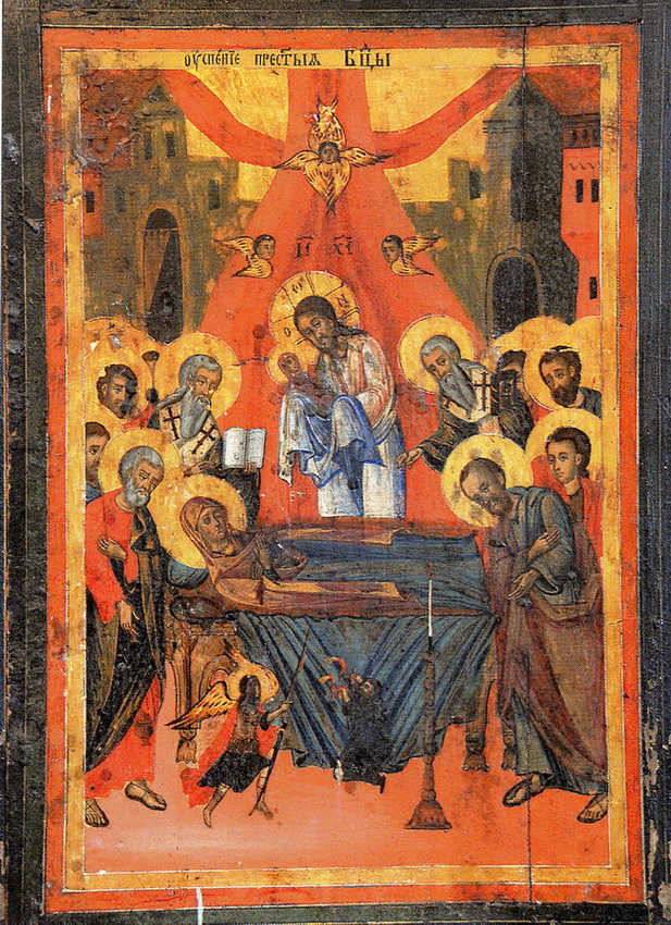 Icon "Assumption of Holy Mother"