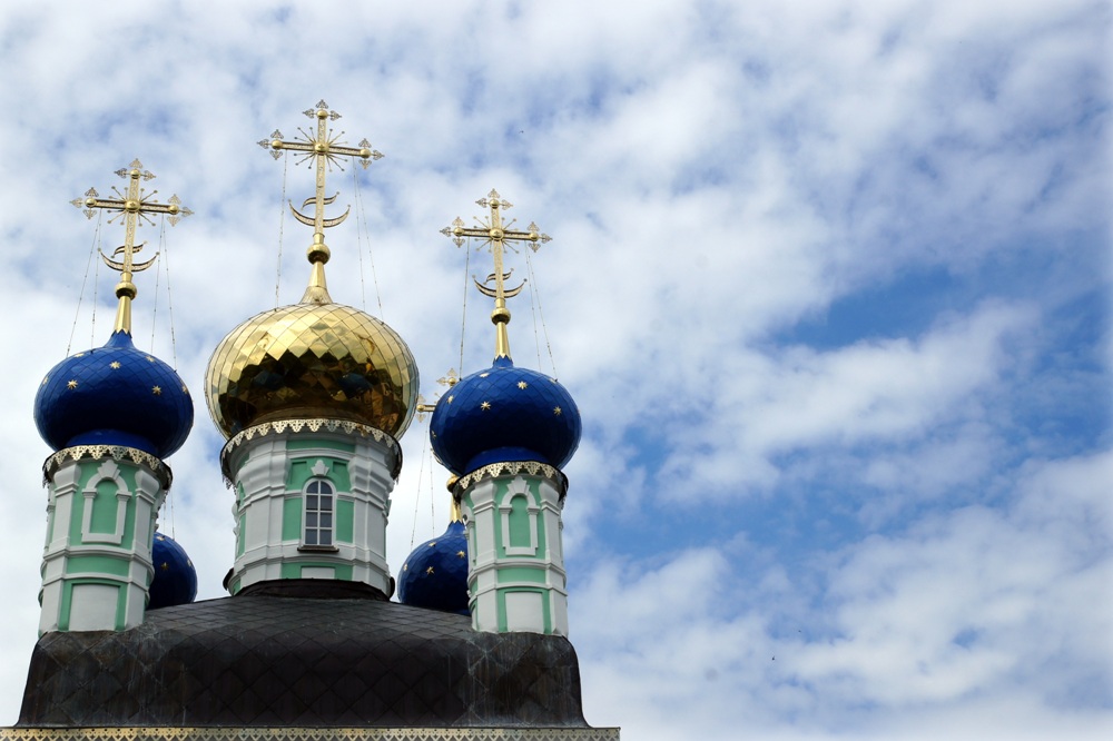 Купола Оптиной пустыни