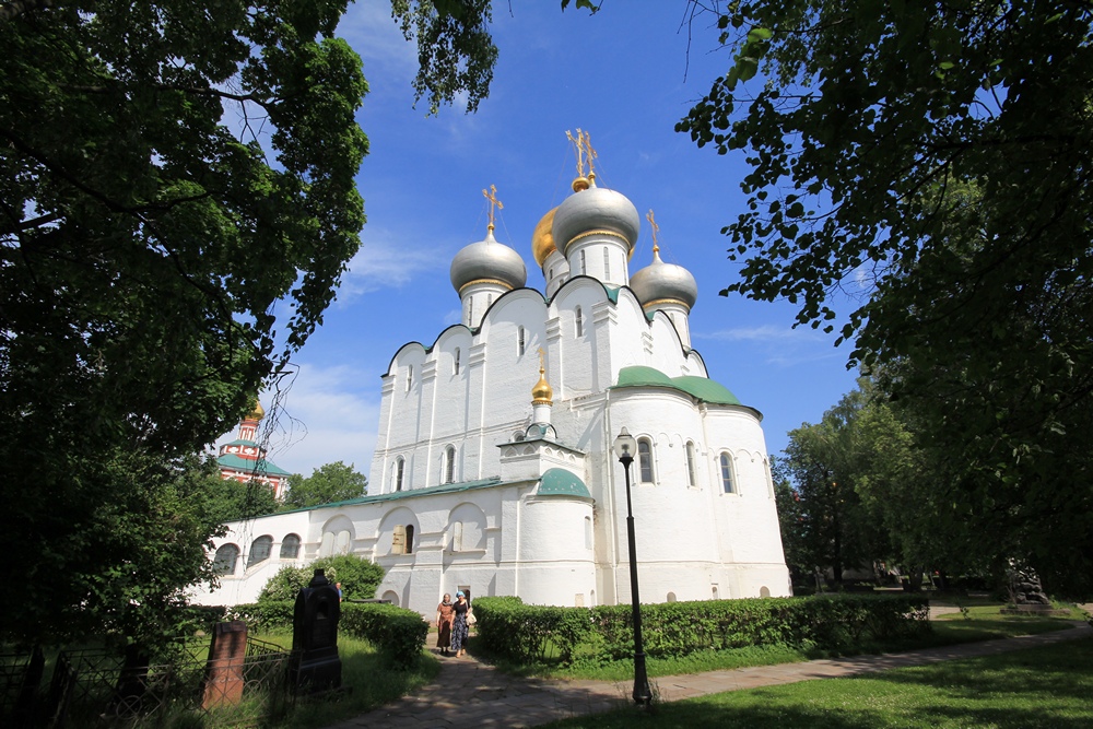 Novodevichy monastery in Moscow