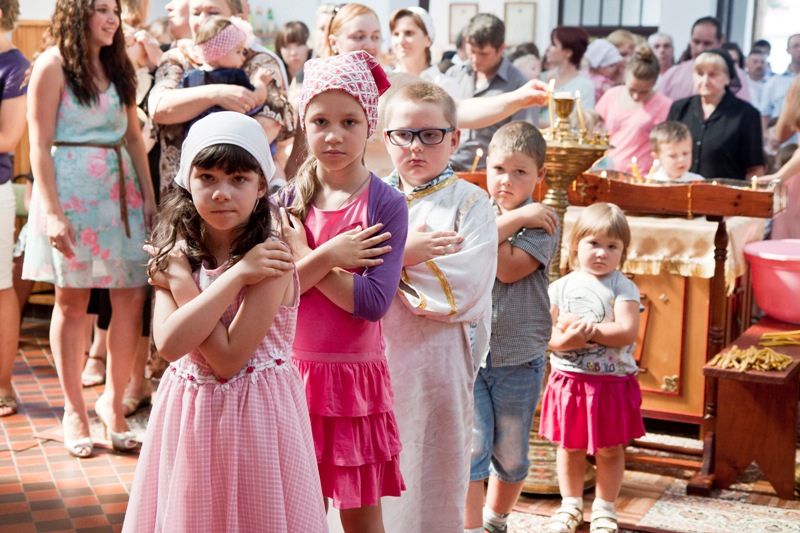 Tuż przed Eucharystią