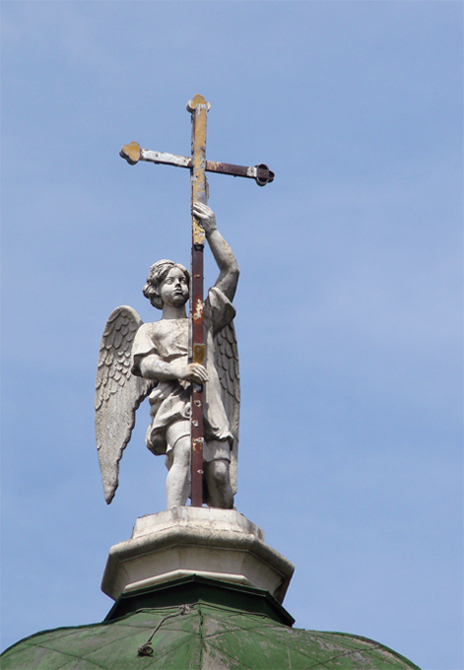 Церковь Спаса Всемилостивого при усадьбе Кусково (1737-1739) (фрагмент)