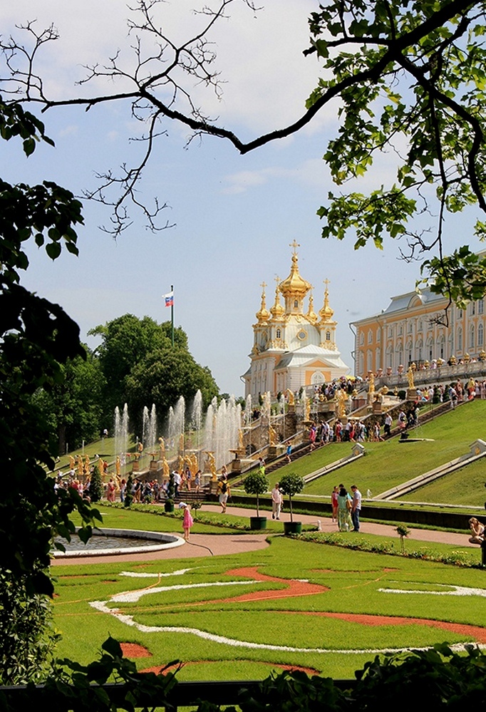 Orthodox church in Peterhof-Pietrodworec