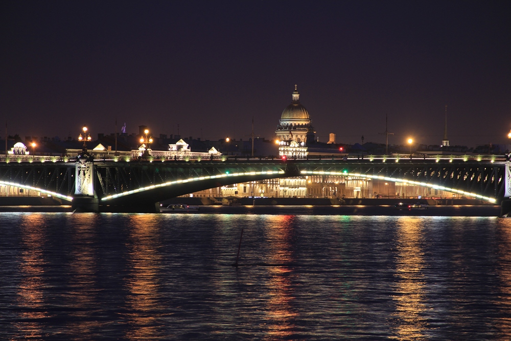 St. Petersburg by night