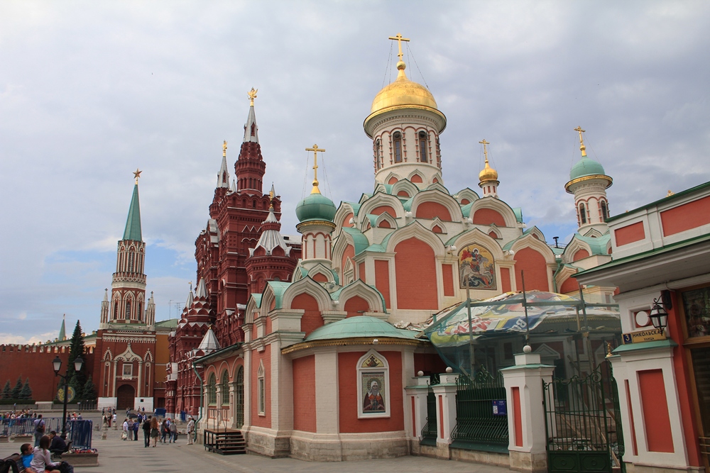 Kazanski Cathedral in Moscow