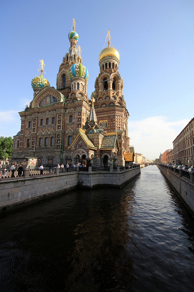 The church of Saviour on the Blood in Sankt Petersburg