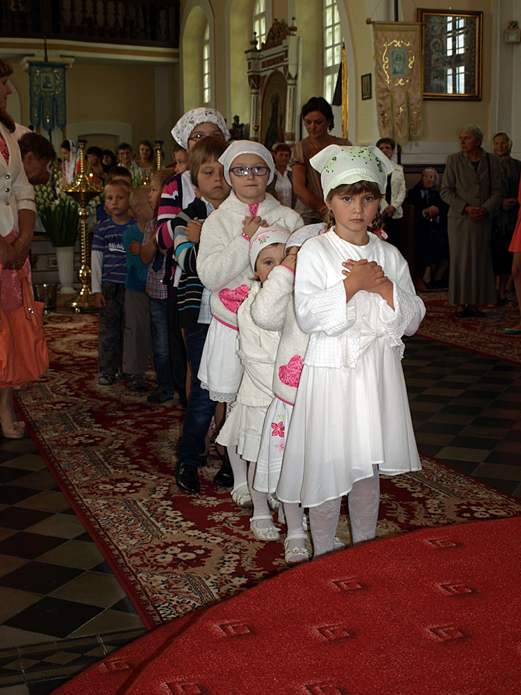 Przed świętą eucharystią