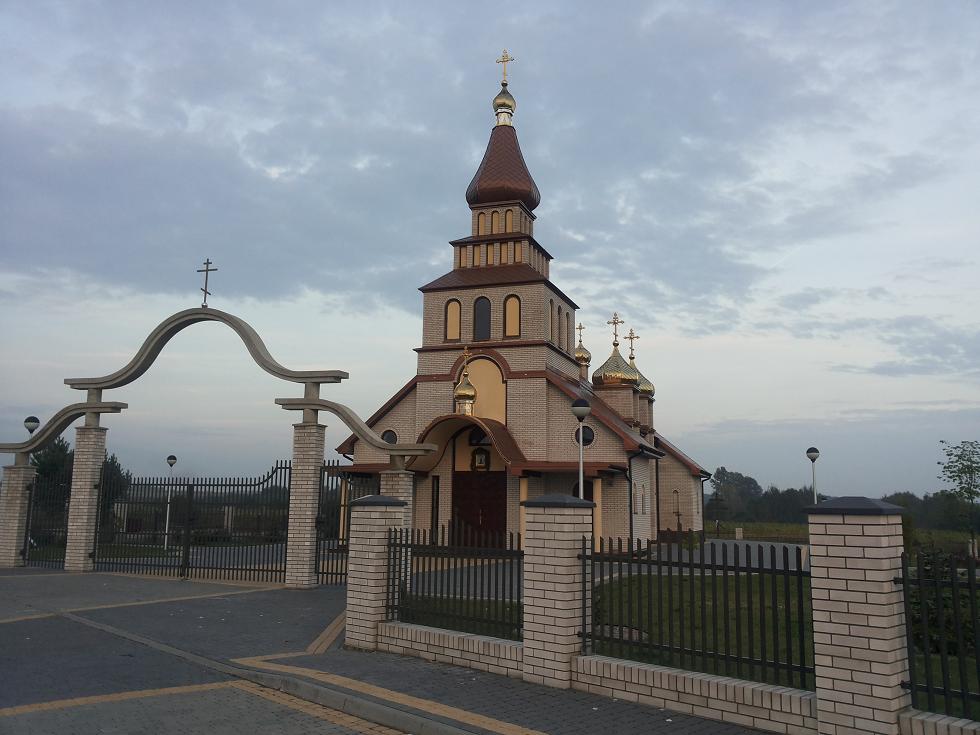 Nowa cerkiew w Słochach Annopolskich