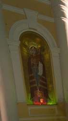 AlexandraP 
Пресвятая Богородица. Мозаика в Дивеево./The mosaic image of Our Lady Mother of God. Diveevo 
2014-09-30 19:37:24