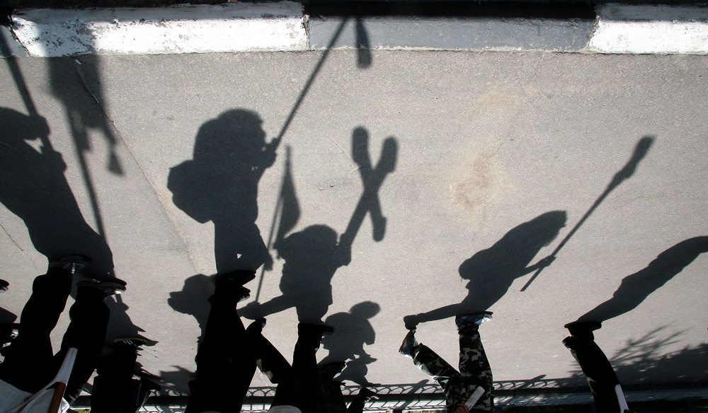 Черносотенцы. Москва. 2009.