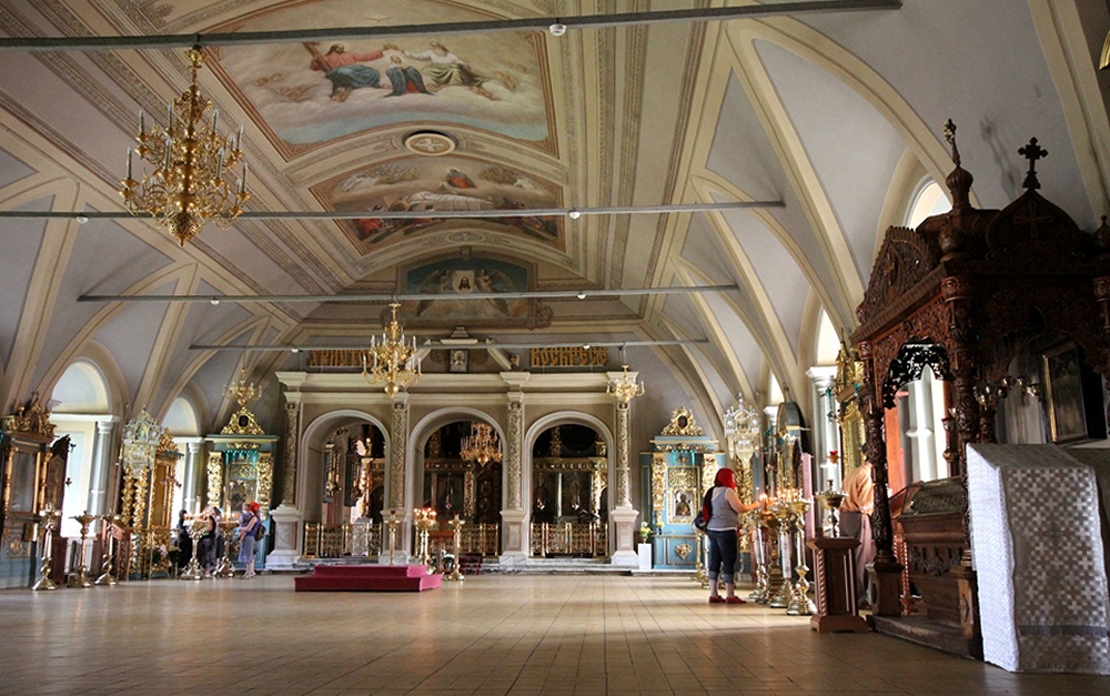In Novodevichy monastery in Moscow...