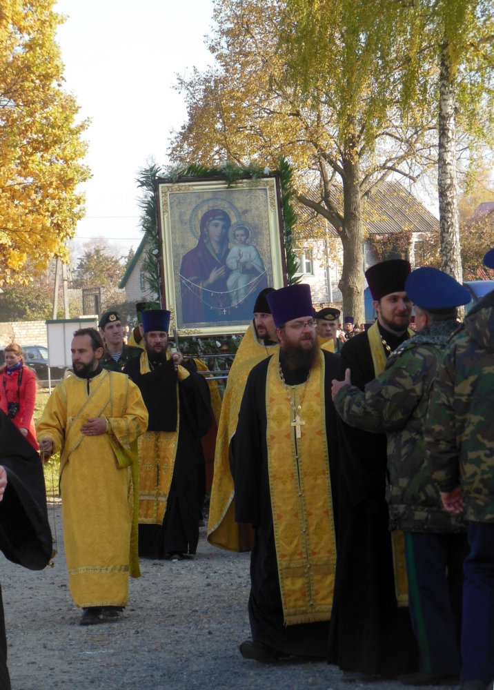 Procession with Orshanska icon of the Mother of God