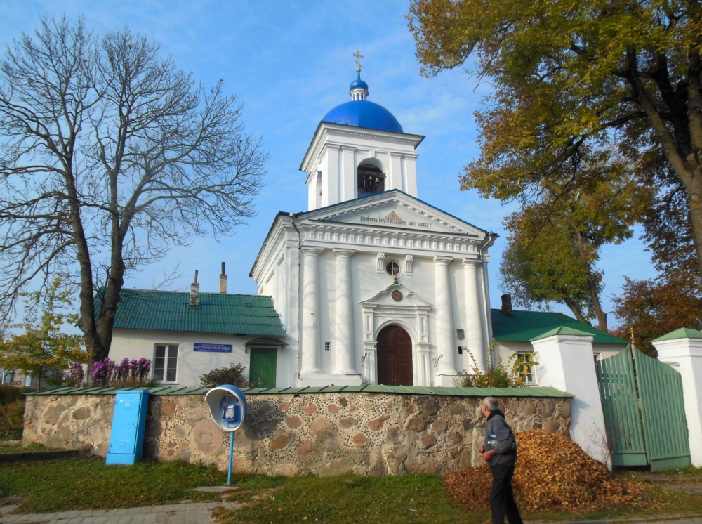 The church opposite the Dormation monastery in Zyrowice