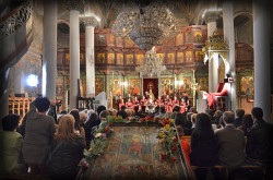 crkva 
The church choir "St. Panteleimon" from Povardarska diocese. 
2014-10-06 20:44:21