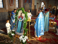 szolucha.w 
Święto parafialne w cerkwi pw.Opieki Matki Bożej w Sławatyczach. 
2014-10-24 18:00:04