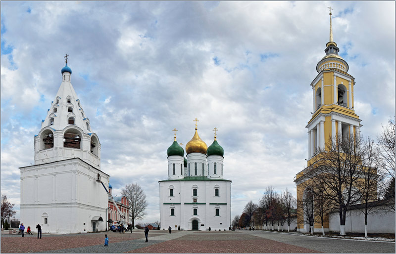 Соборная площадь г.Коломна Московской епархии